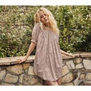 Doen Odessa Mini Dress in Sienna Champignon XL